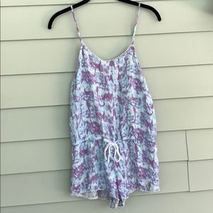 Target romper tie dye summer
